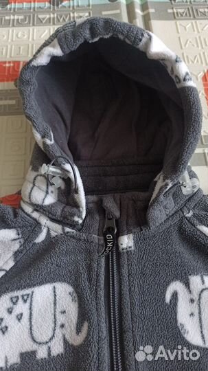 Флисовый комбинезон crockid 68-74