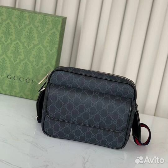 Сумка натуральная кожа gucci