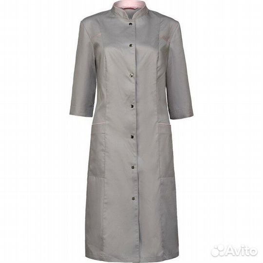 Халат серый женский р.60-62 рост 3-4 Ж
