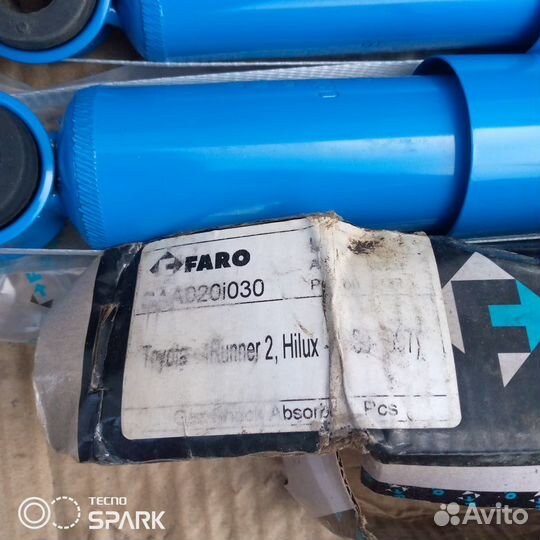 Aмортизаторы задние
