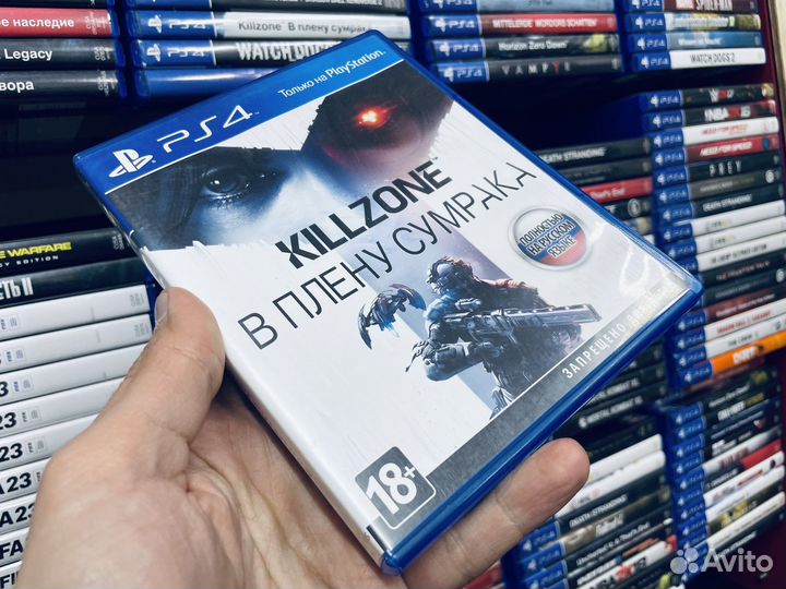 Killzone ps4 диск