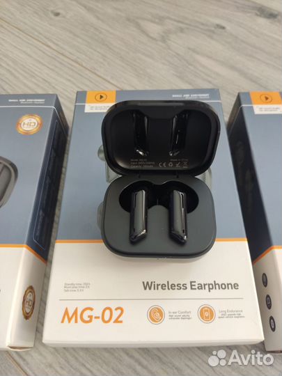 Новые беспроводные наушники