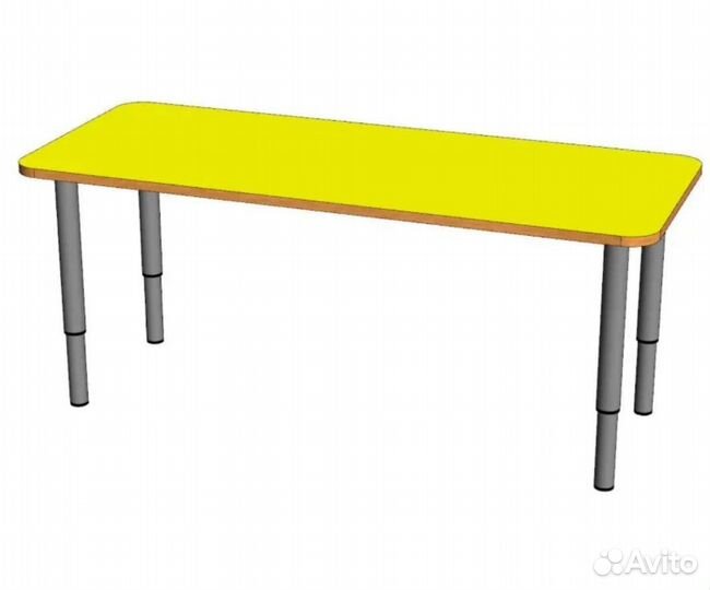Стол детский регулируемый прямоугольный