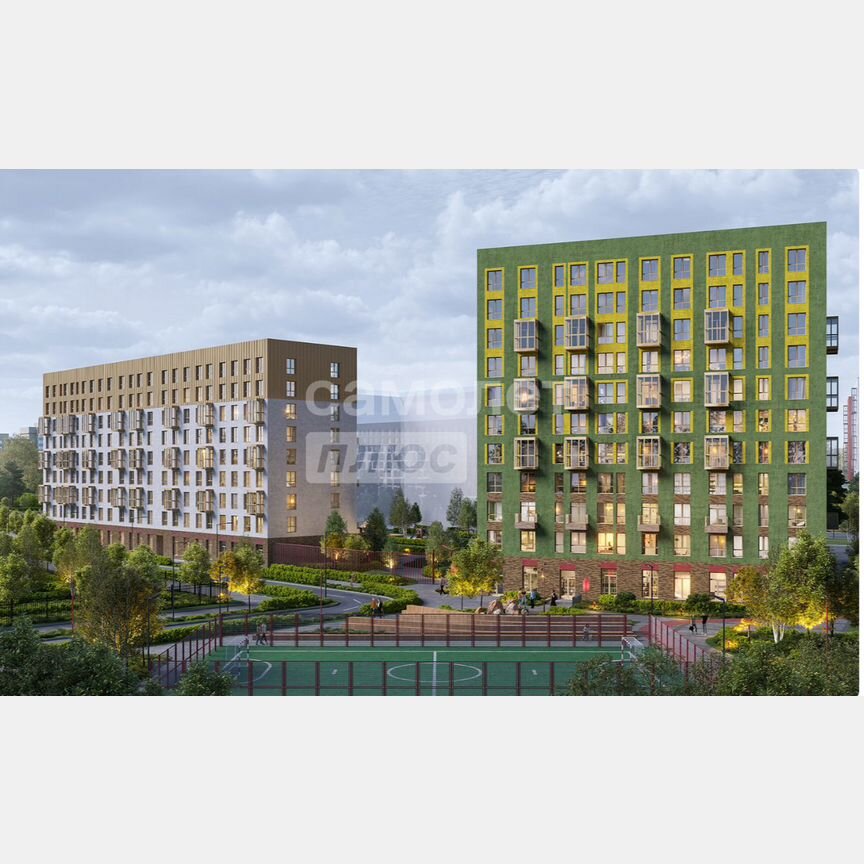 1-к. квартира, 32,7 м², 8/10 эт.