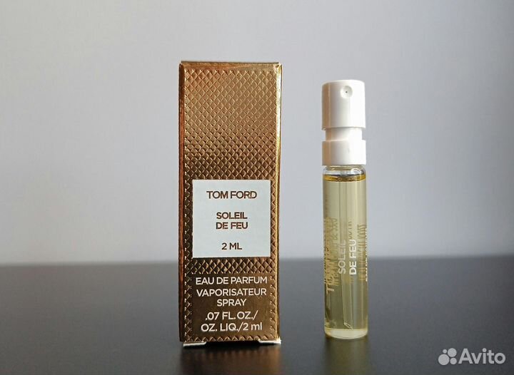 Tom Ford Soleil De Feu Оригинал 2 мл пробник