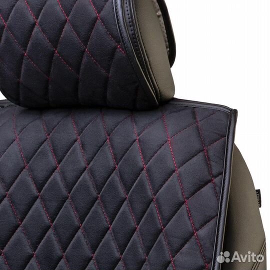 Накидки на сидения черные