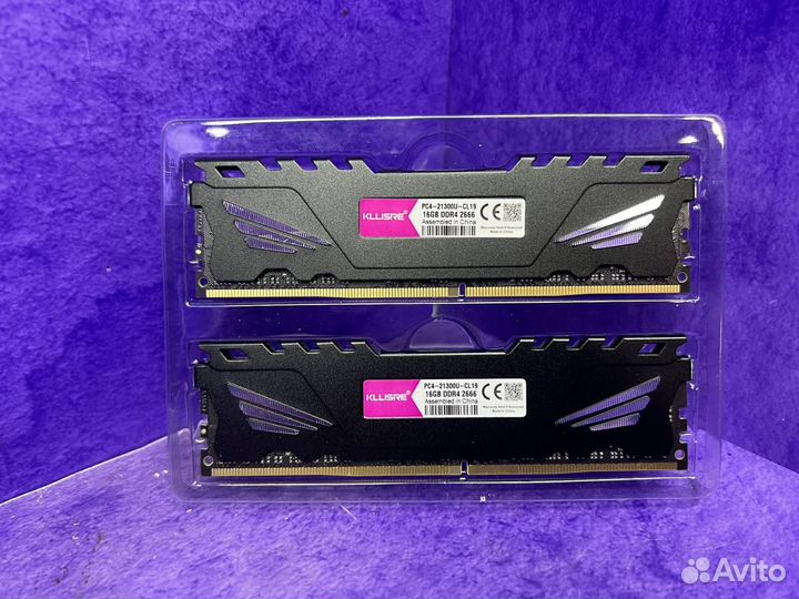 Оперативная память 32GB DDR4 новая (2x16GB)
