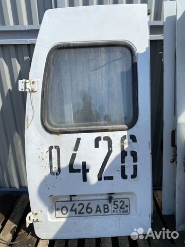 Задняя левая дверь Газель Соболь со стеклом