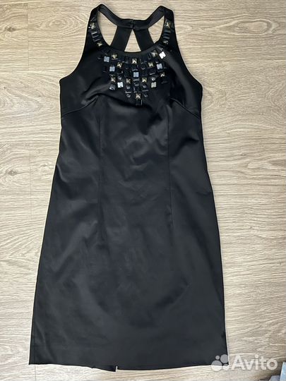 Черное вечернее платье