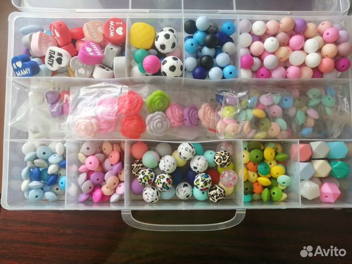 Силиконовые бусины, грызунки