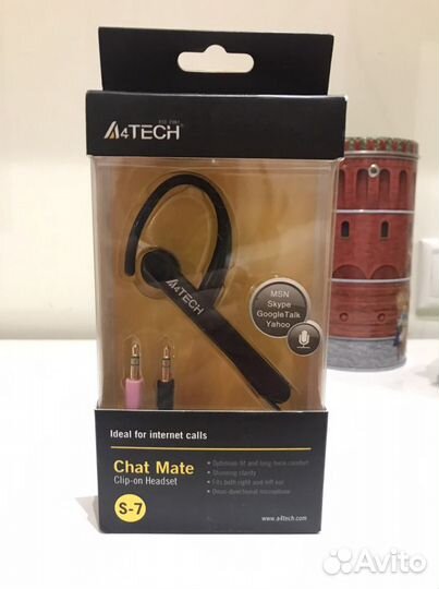 Гарнитура наушники с микрофоном