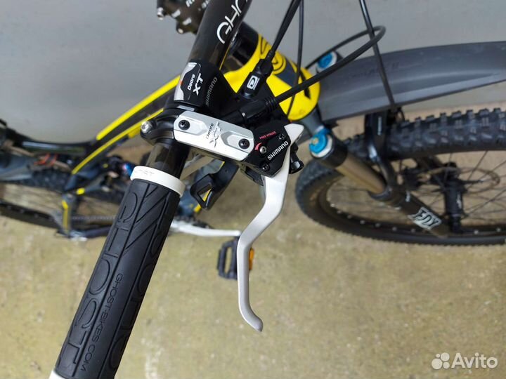 Карбоновый, Немецкий двухподвес весь на XT