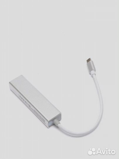 Сетевая карта концентратор Type C на RG45 + usb3.0