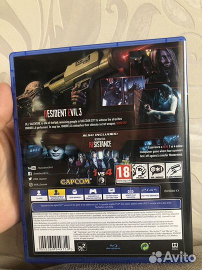Resident Evil 3 remake ps4