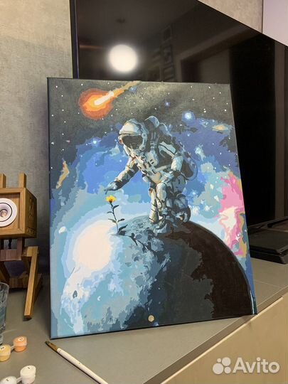 Картины по номерам раскрашенная