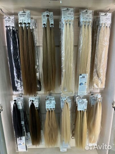 Длинные пряди на капсулах