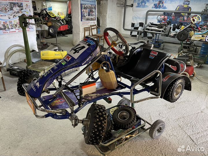 Картинг с мотором Rotax max