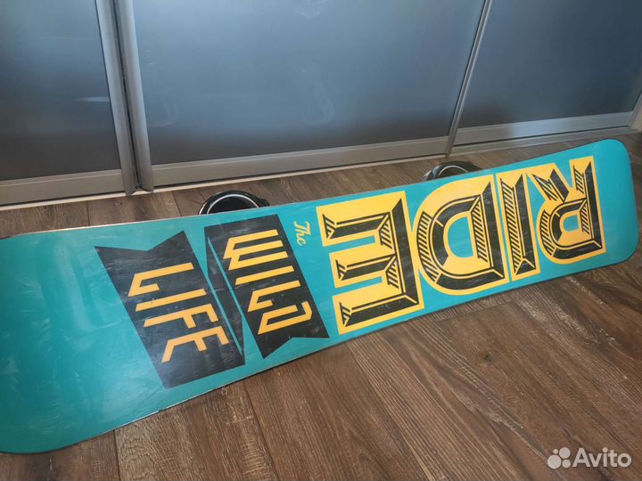 Комплект сноуборд крепления ботинки