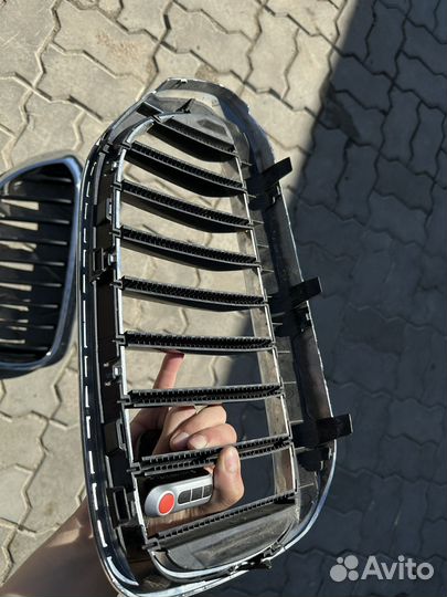 Bmw 5 G30 ноздри оригинал хром