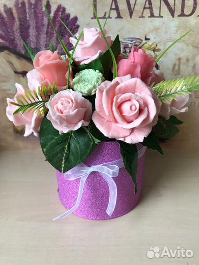 Букет из мыла