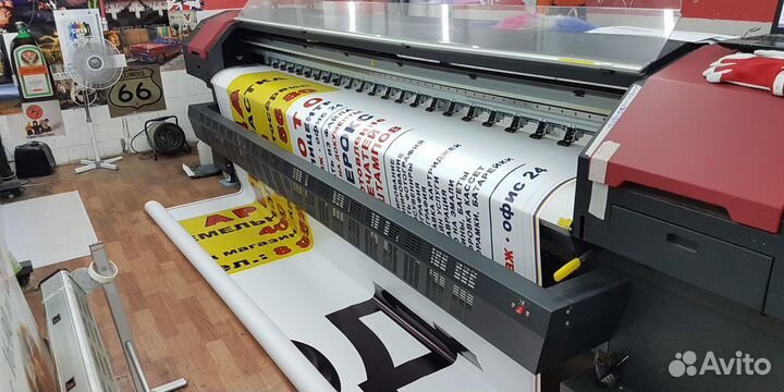 Печать Баннера Пленки Бумаги