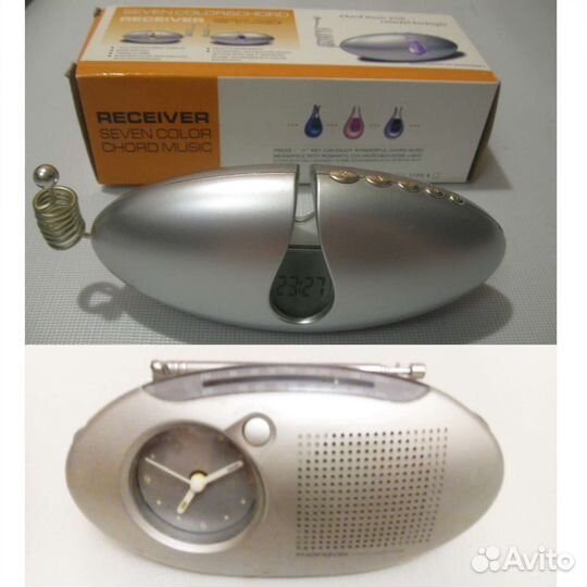 Электронные часы будильник радио