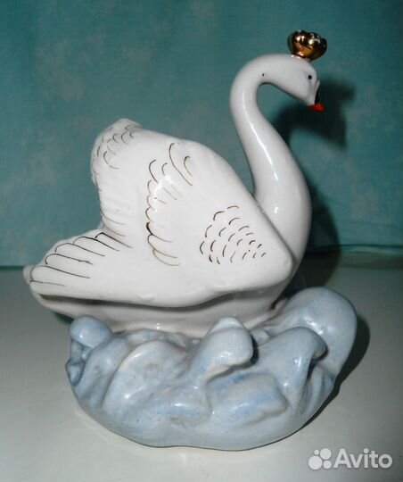Статуэтка Царевна Лебедь фарфор Дулево СССР 1954г