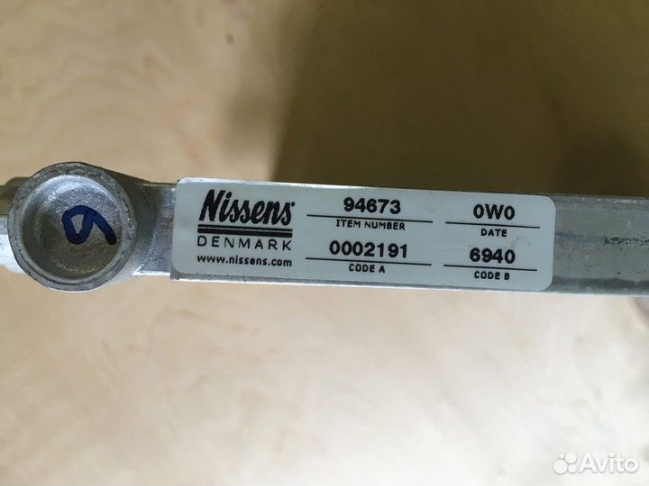 Радиатор кондиционера renault logan/duster/sandero