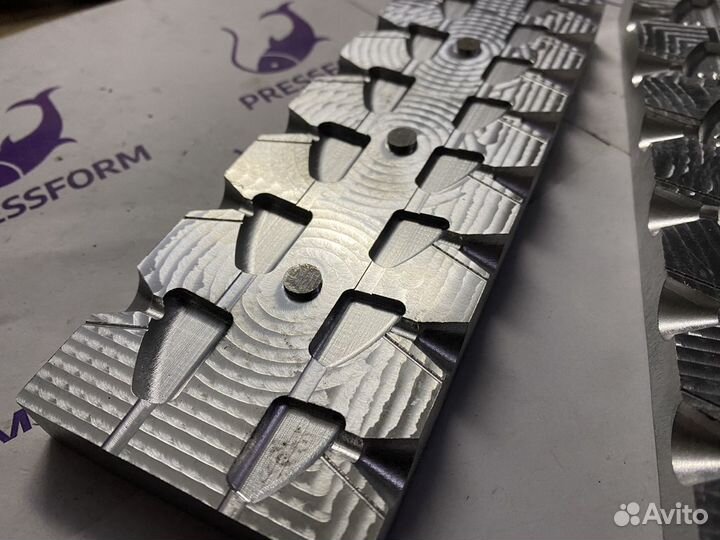 Форма чпу для литья грузил (Тульский сапожок)