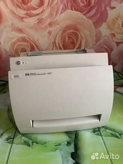 Лазерный принтер HP 1100 рабочий