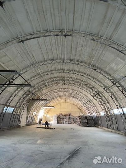 Напыление ппу утепление ангаров \ ecotermix