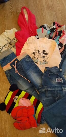 Вещи пакетом на девочку 86, 92,98