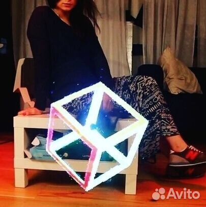 Голографический 3D-вентилятор LED