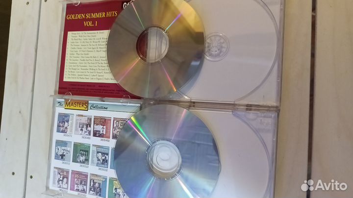 CD Диски зарубежных исполнителей 50-70х годов