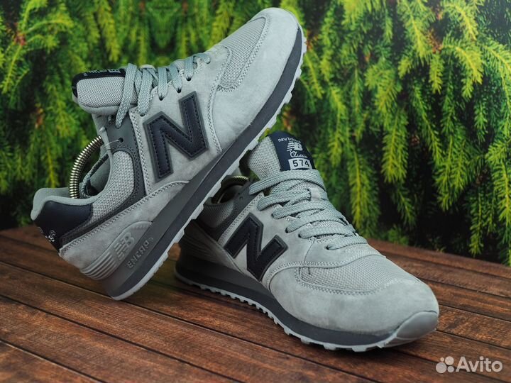 Кроссовки New balance 574: Серый