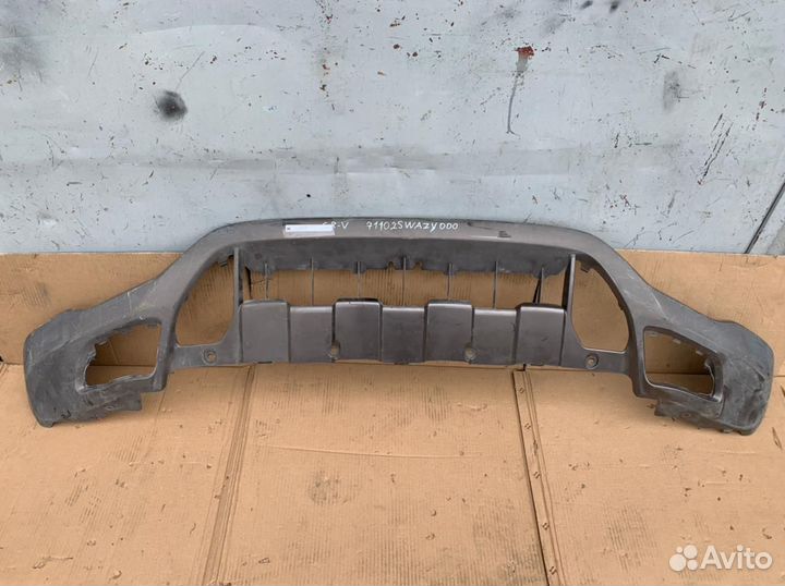 Honda CR-V 3 спойлер переднего бампера