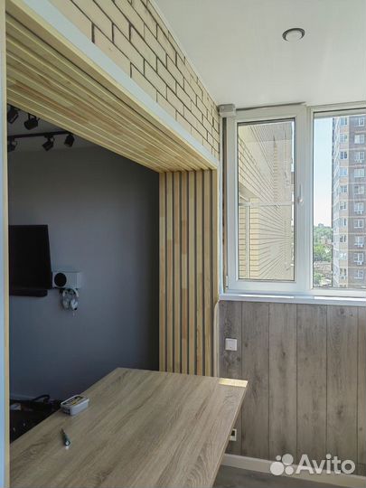 Отделка и остекление балконов и лоджий