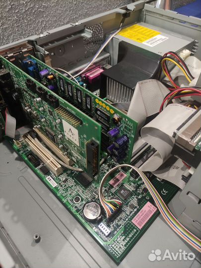 Ретро пк 2001г HP Vectra VL410DT Hewlett Packard