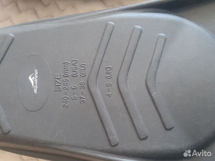 Маска ласты комплект 37-38 размер