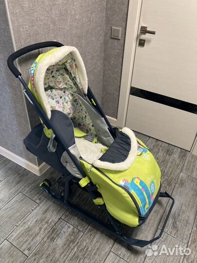 Санки коляска nika kids