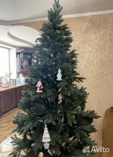 Искусственная елка литая 210 см Россия