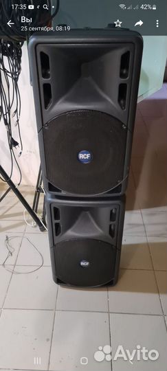 Активные колонки rcf 312