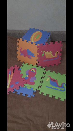 Детский коврик пазл