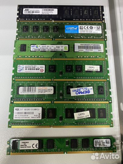 Оперативная память DDR3, 4Gb, 8Gb, 16Gb