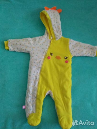 Комбинезон для новорожденного Кот Маркот 62 разм