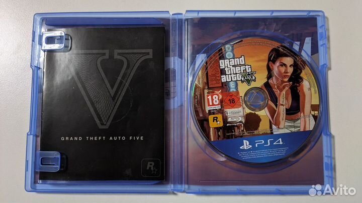 Диск GTA5 для PS4/PS5