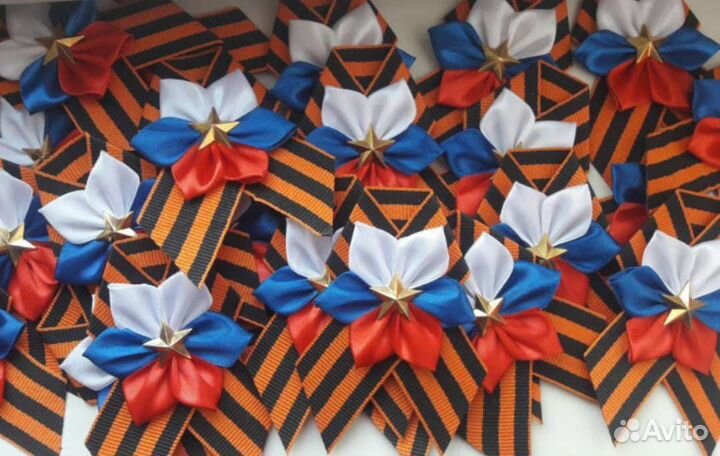 Георгиевская лента броши