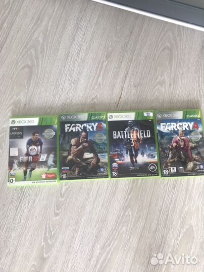 Диски на xbox 360