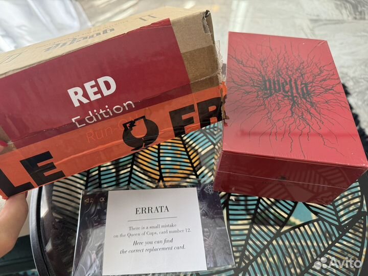 Goetia Tarot Kikstarter limit RED EDP