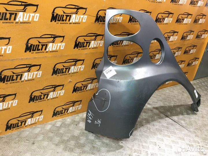 Крыло заднее правое SMART Fortwo W451 2007-2014